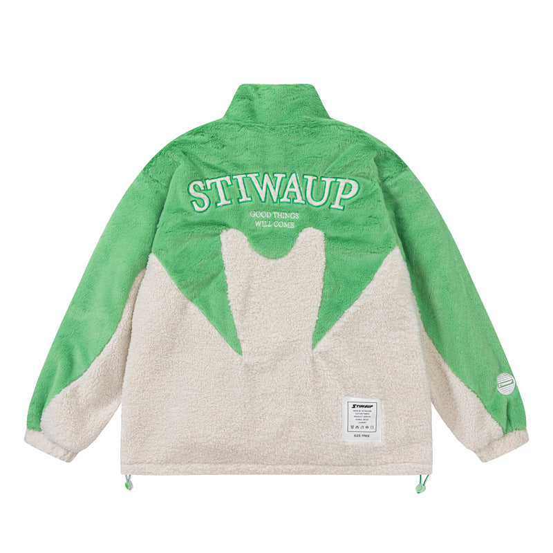 skyline-sherpa-fleece-green-back
