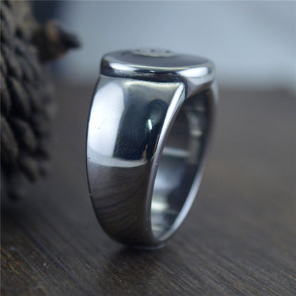 Vintage 8-Ball Ring | TITANIUM - Elysium