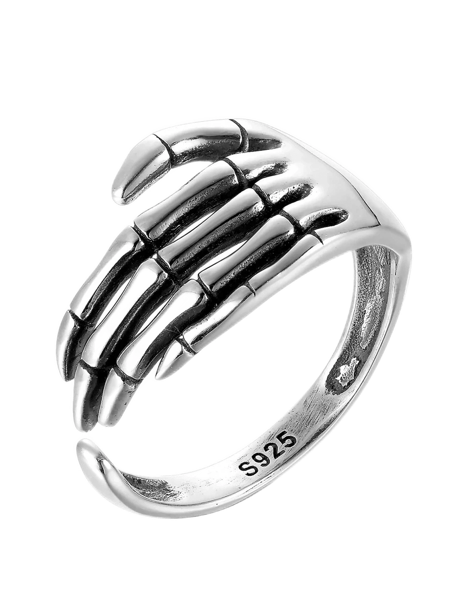 Skeletal Serenity Ring | .925 SILVER - Elysium