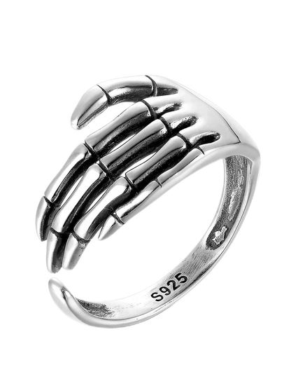 Skeletal Serenity Ring | .925 SILVER - Elysium