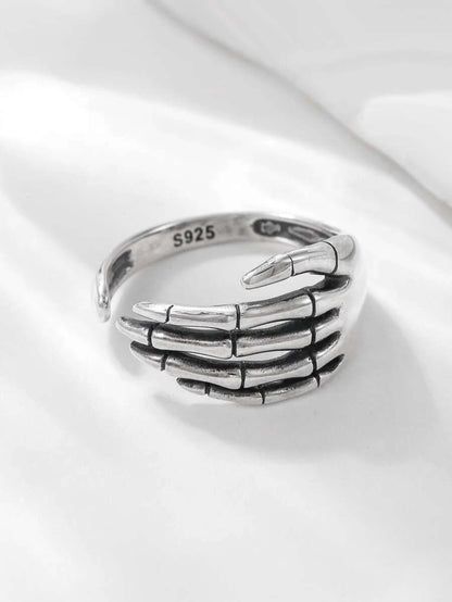 Skeletal Serenity Ring | .925 SILVER - Elysium