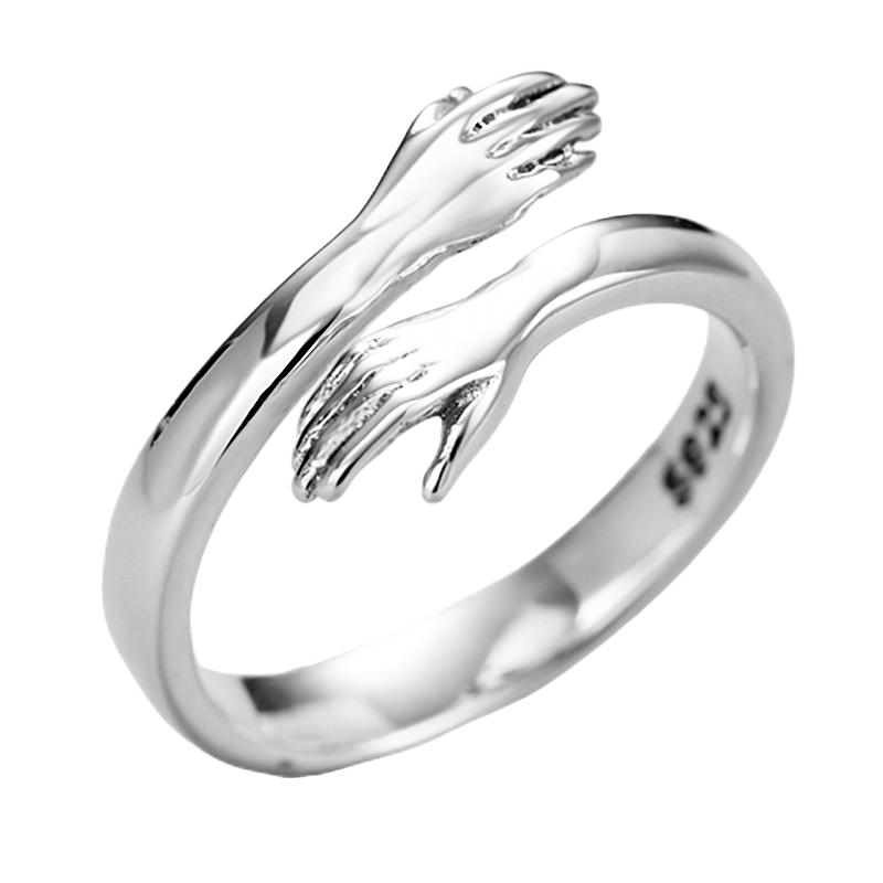 Hug Rings Bentoit Infinite Hug Ring | .925 SILVER – ElysiumClo