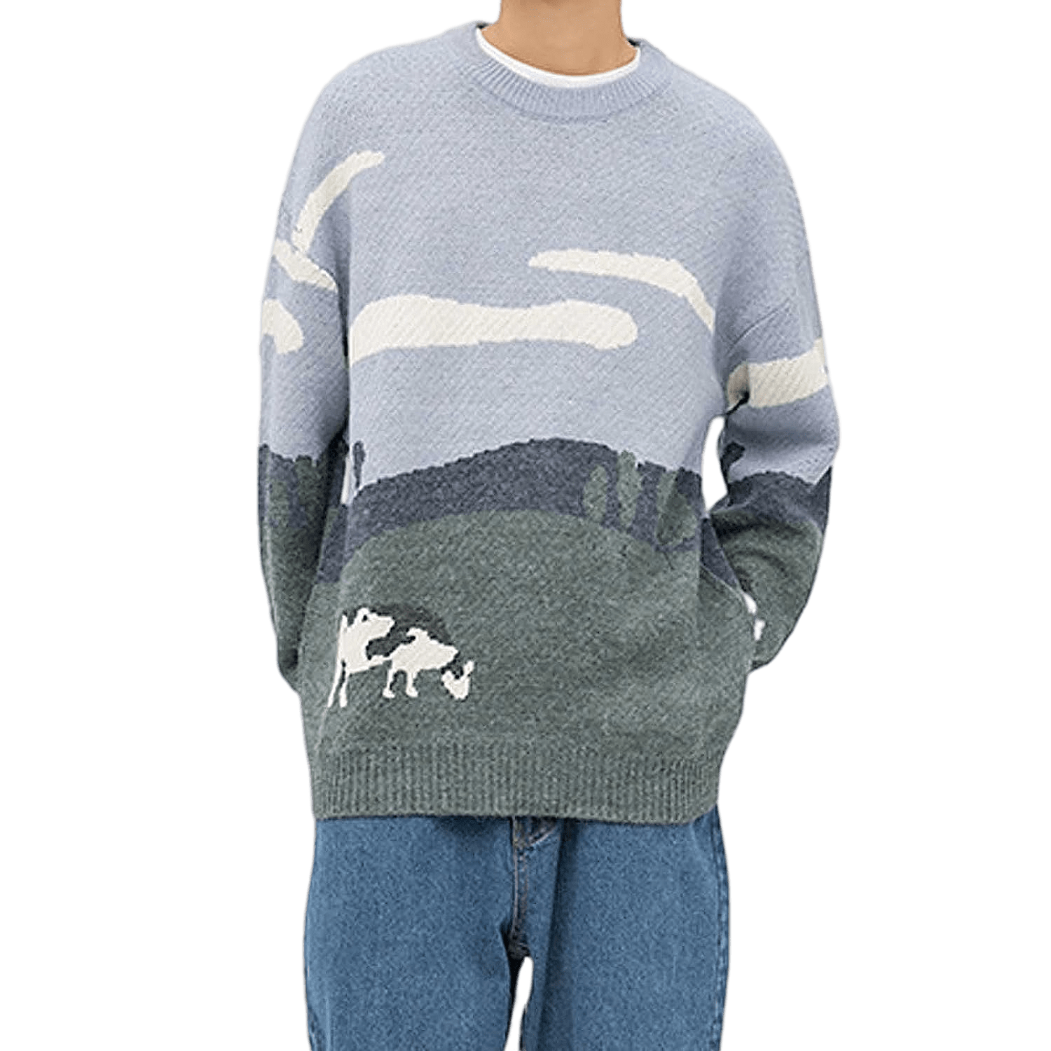 Y2K Vintage Prairie Sweater - Elysium