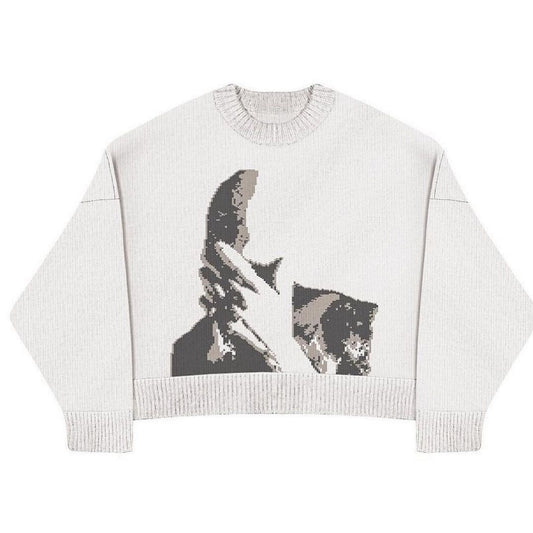 'BLOND' Knit Sweater