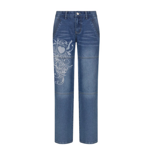Iconic Y2K Baggy Jeans - Elysium