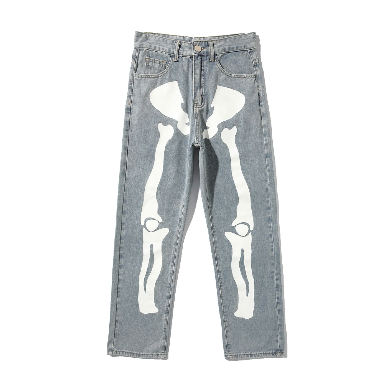Skeleton Bone Jeans – Elysium