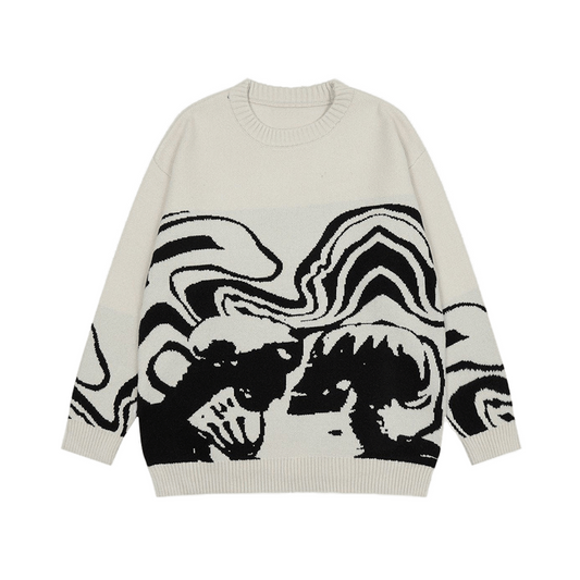 Vintage "Dark Power" Sweater - Elysium