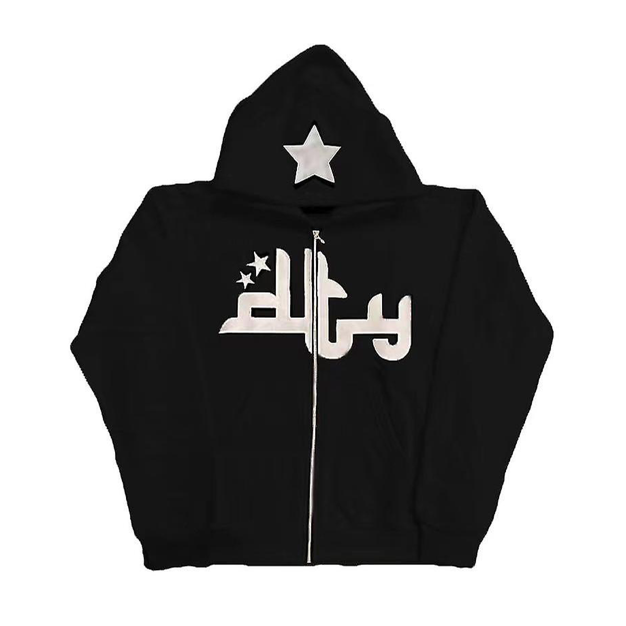 Star Y2K Zip Hoodie - Elysium