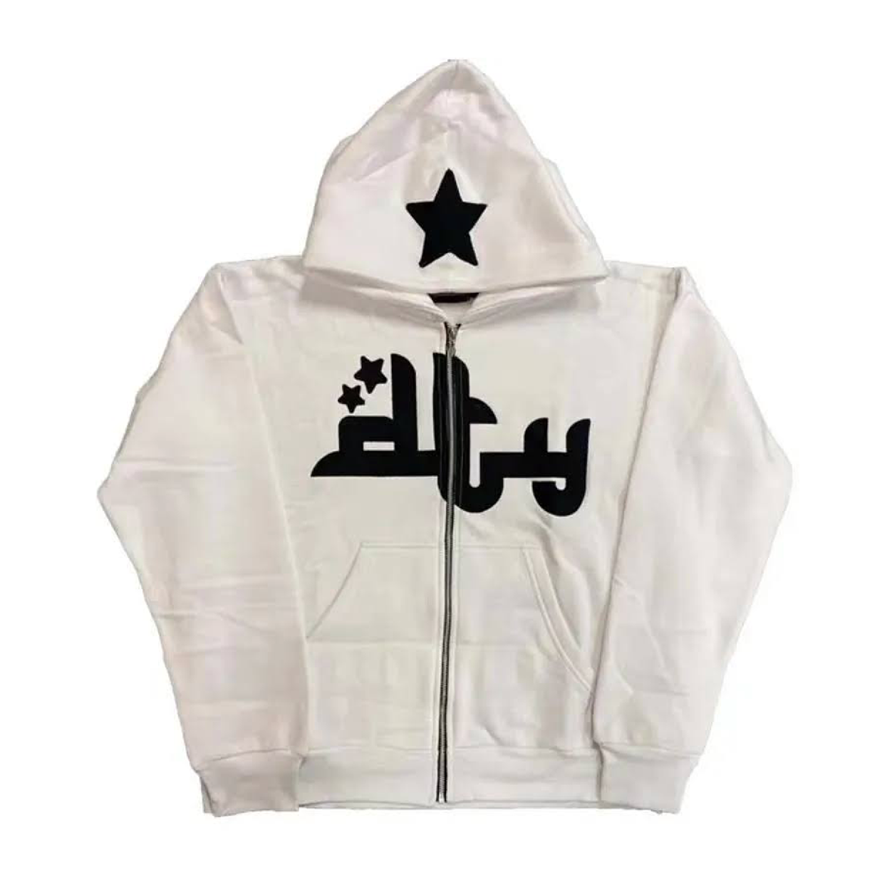 Star Y2K Zip Hoodie - Elysium