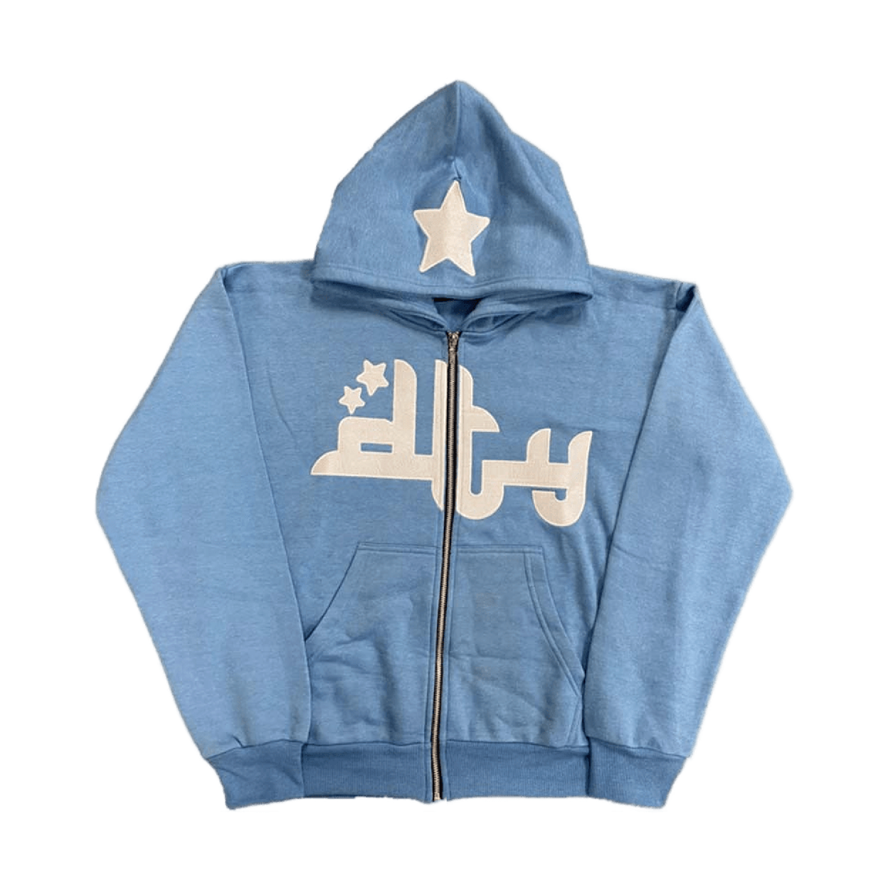 Star Y2K Zip Hoodie - Elysium