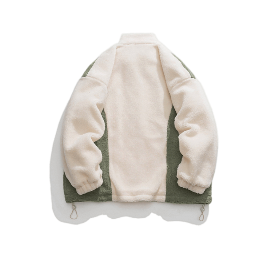 Sherpa fleece bomber on sale jacket