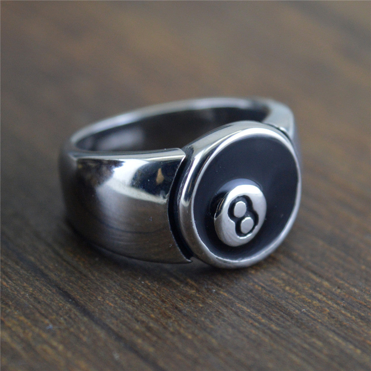 Vintage 8-Ball Ring | TITANIUM - Elysium