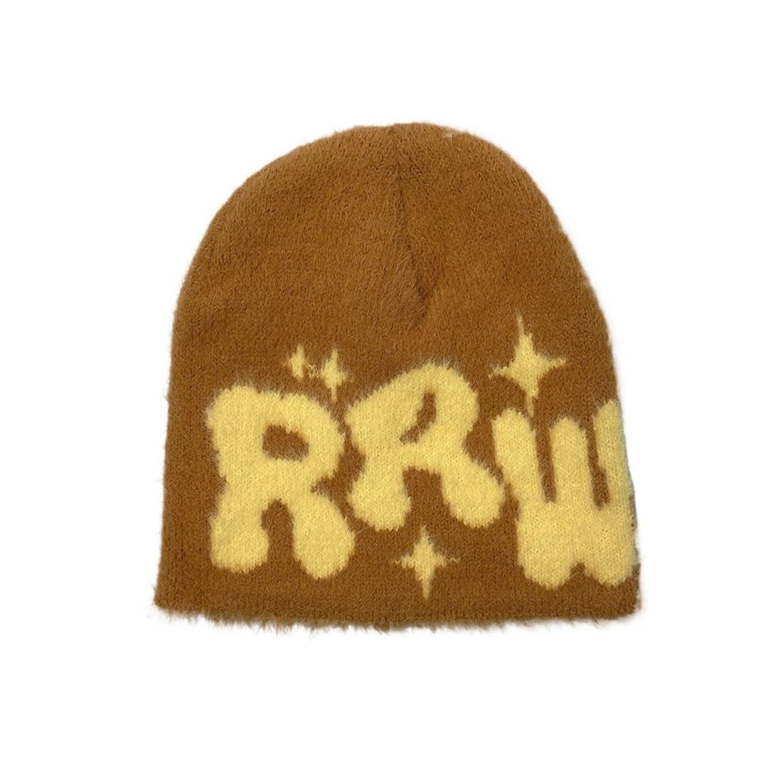 knitted-jacquard-beanie-yellow