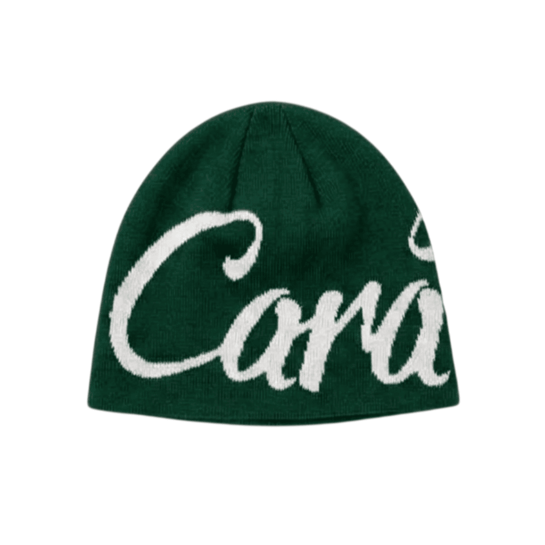 letter-beanie-green