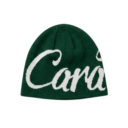 letter-beanie-green