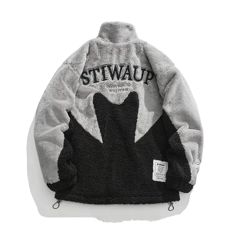 skyline-sherpa-fleece-gray-back