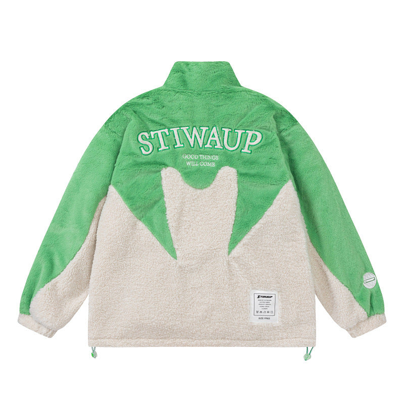 skyline-sherpa-fleece-green-back