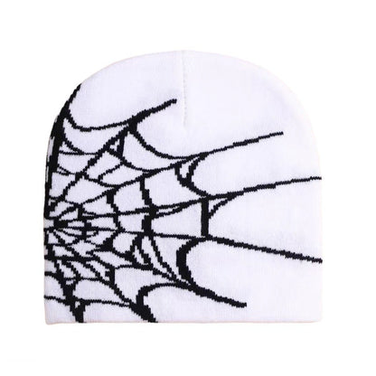 spider-beanie-white